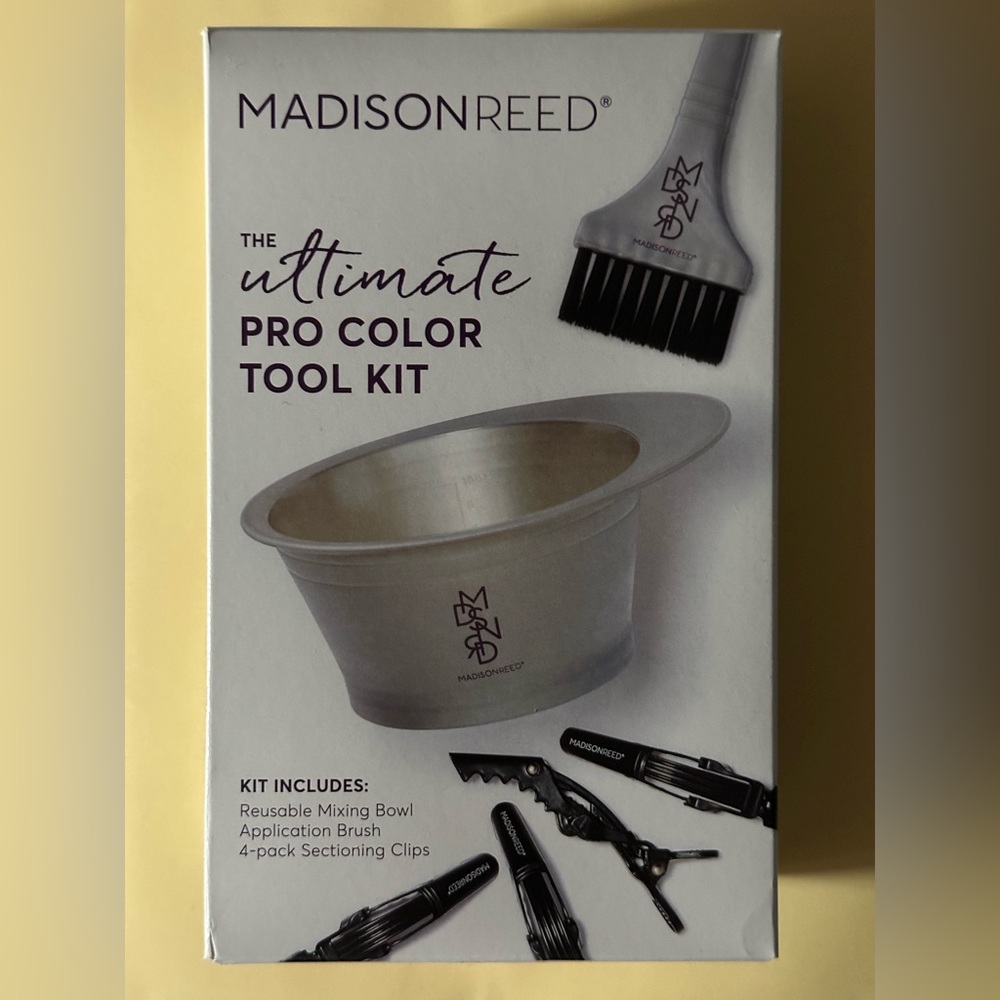 Madison Hair Color Kit with Black and Silver Tools